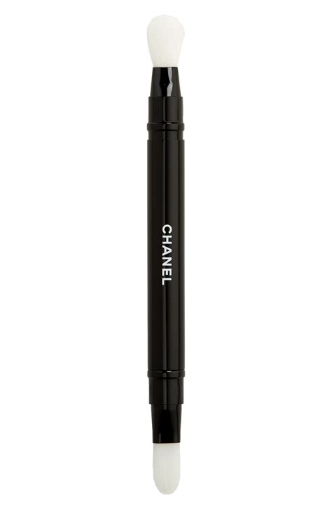 chanel flat powder brush|Chanel dual ended concealer brush.